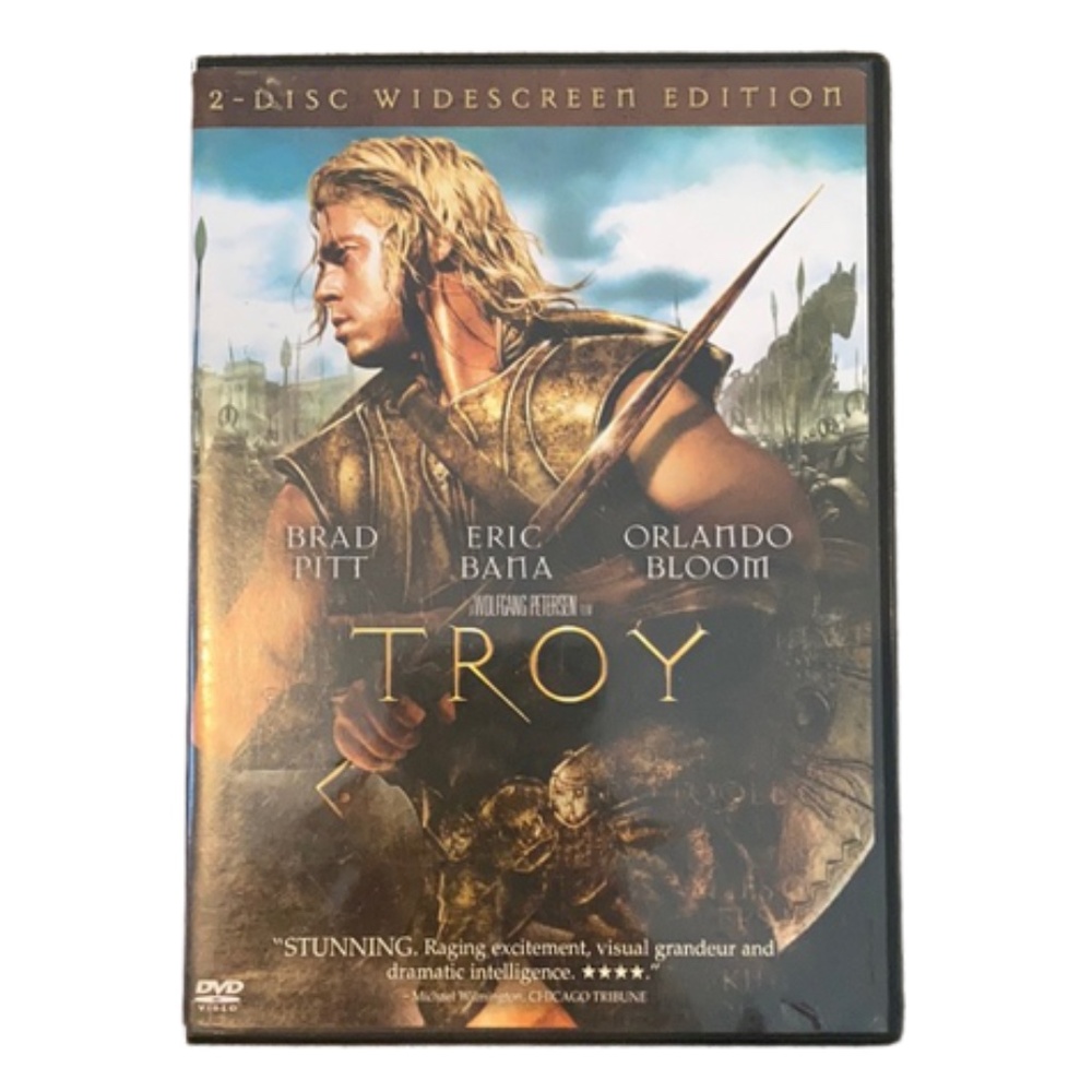 TROY DVD two disc widescreen edition Brad Pitt